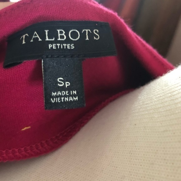 🛍️🛍️SOLD Talbots long sleeve top - Picture 4 of 4